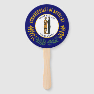 Abanico Kentucky: Commonwealth Bluegrass Bandera del estad