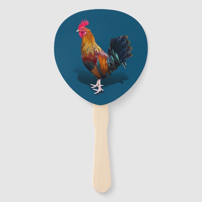 Abanico Key West - Gypsy Rooster (Anverso)