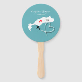 Abanico Kos de destino de boda