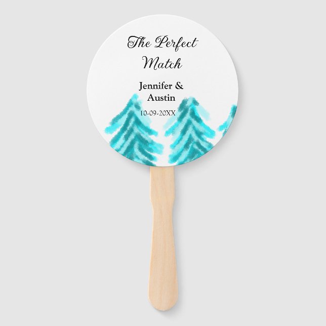 Abanico La combinación perfecta entre el boda de los pinos (Anverso)