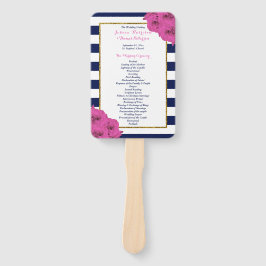 Abanico La Moda Moderna Colección Boda Luxe Roses Rosa