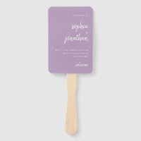 Lavanda con guiones Minimalistas modernos | BODA