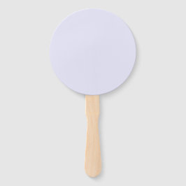 Abanico Lavender Purple Round Fan for Elegant Event Comfor
