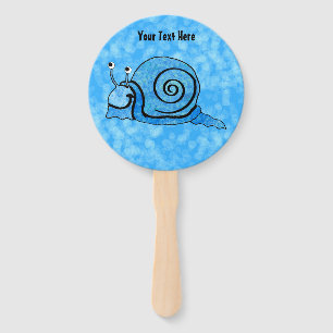 Abanico Lazo de caracol de dibujos animados divertidos Tin