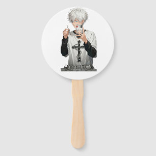 Abanico Llave de Anime Chico Corona de Espinas - Vinilo Es