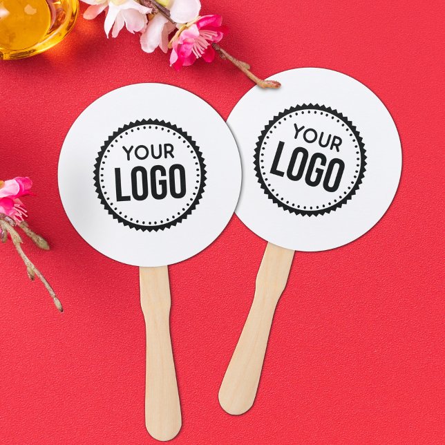 Abanico Logotipo de empresa personalizado (Subido por el creador)