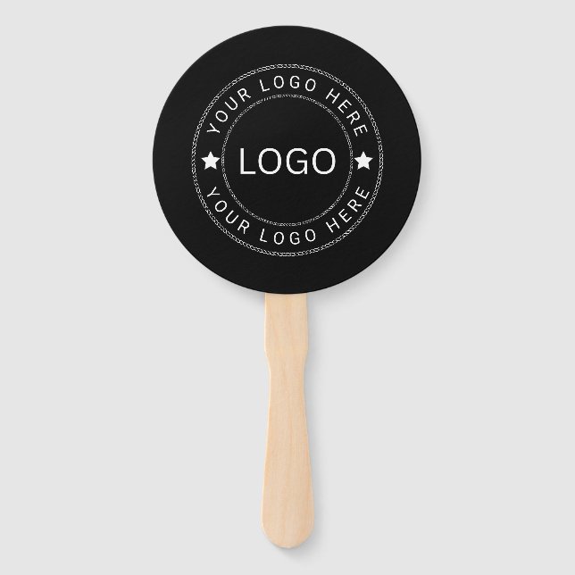 Abanico Logotipo personalizado (Anverso)