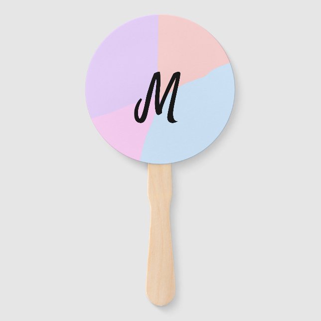 Abanico logotipo simple mínimo de monograma cocción person (Anverso)