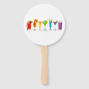 Abanico Los cócteles alcohólicos LGBTQIA gay de SlipperyJo