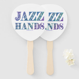 Abanico Los colores vibrantes del Jazz Hands de SlipperyJo