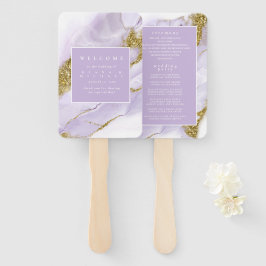 Abanico Lux Ink Lavender Resumen ID990