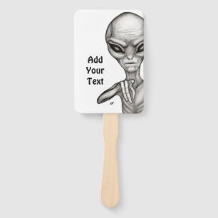 Abanico ¡Mala Alien, eres la siguiente!