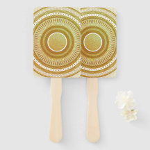Mandalá de Oro y Brillo