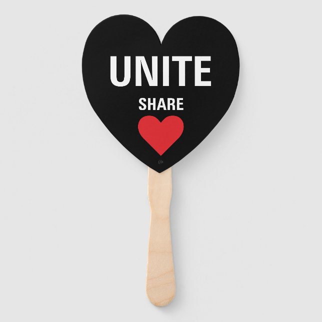 Abanico Manifestación política de la democracia unida (Anverso)