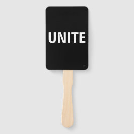 Abanico Manifestación política de la democracia unida