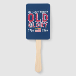 Abanico manual Old Glory USA 250 Aniversario