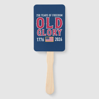Abanico manual Old Glory USA 250 Aniversario