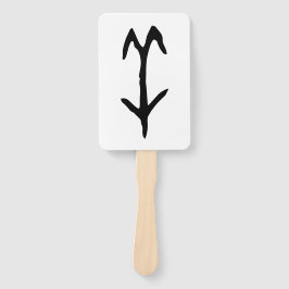 Abanico Maravillosa cabra-zoíaca china-#001-