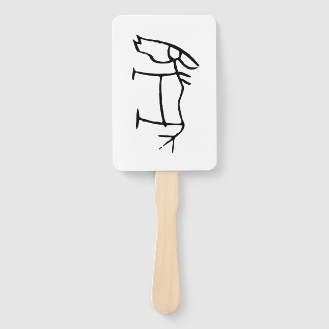 Abanico Maravilloso caballo-zodiaco chino-#001- (Anverso)