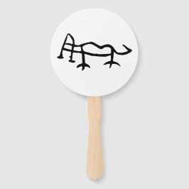 Abanico Maravilloso zoológico chino-tigre-