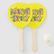 Mardi Gras verde amarillo