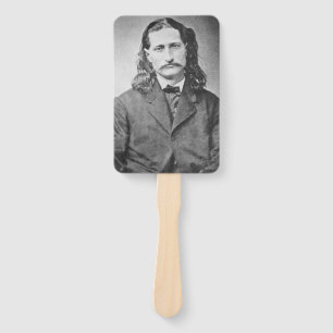 Abanico Mariscal Wild Bill Hickok pistolero del viejo oest