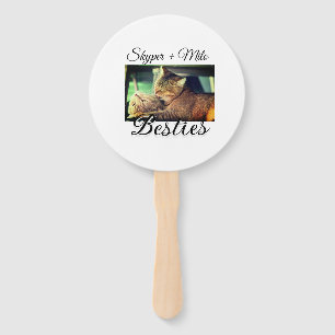 Abanico Mascotas amigos bestias agregar nombre mascota fot