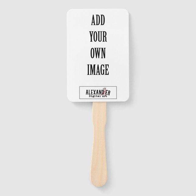 Abanico Matrimonio personalizado, graduación, funeral o pr (Anverso)