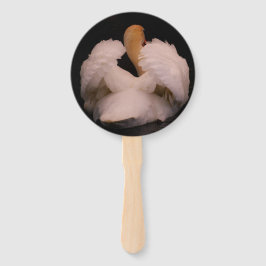 Abanico Maui Swan Hand Fan Set