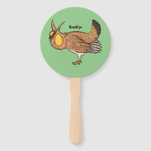 Abanico Mayor ilustracion de personalizado de pollo de pra