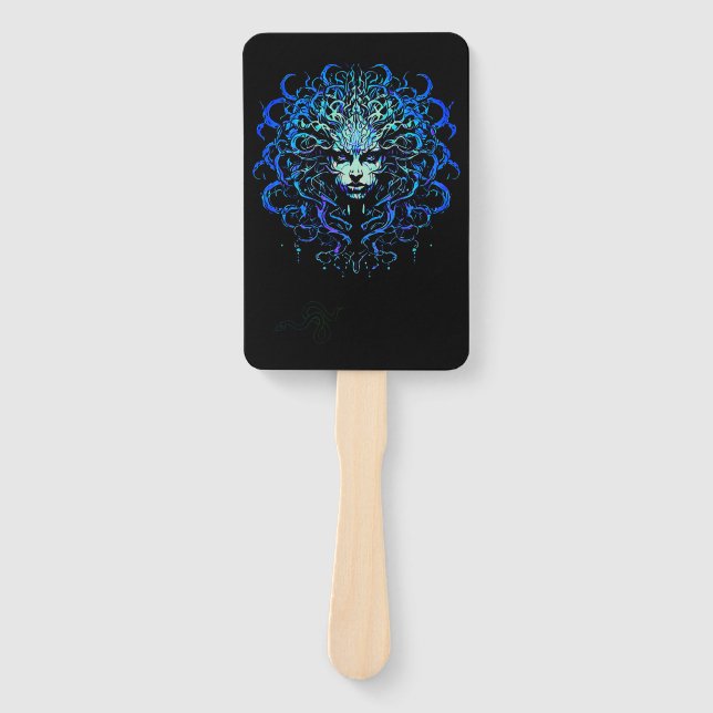 Abanico Medusa Hand Fan (Anverso)