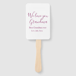 Abanico mejor abuela jamás abuelos foto regalos clásicos