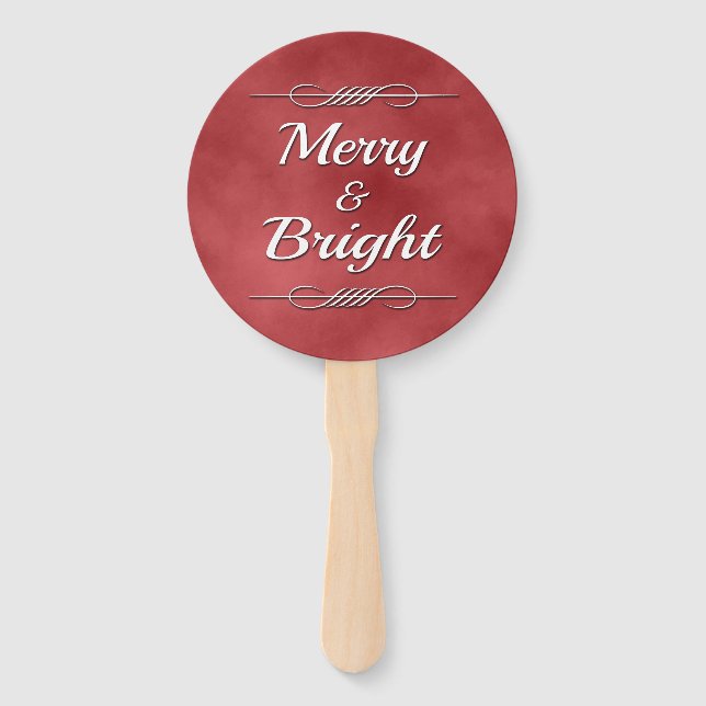 Abanico Merry y Bright (Anverso)