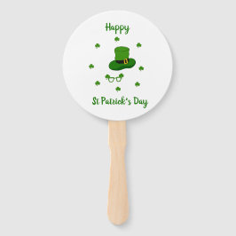 Abanico Minimalista Feliz Día de San Patricio