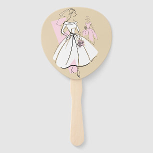 Abanico Moda Bride Neutral Group paddle