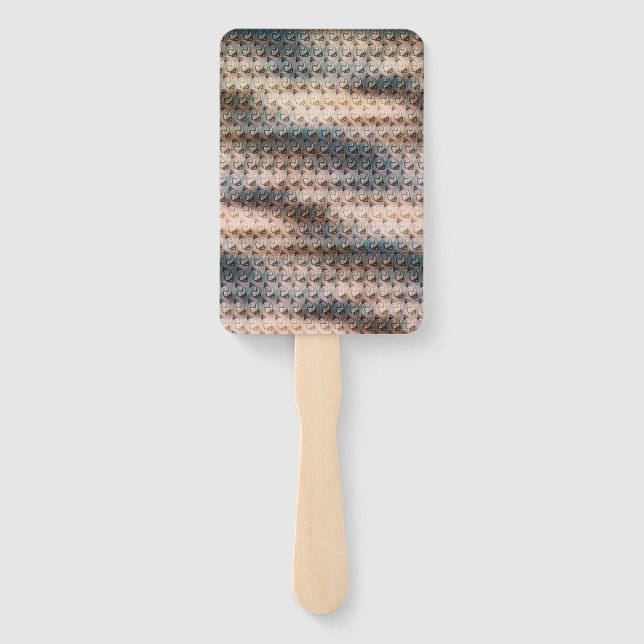 Abanico Modern abstract digital pattern design 1240 (Reverso)