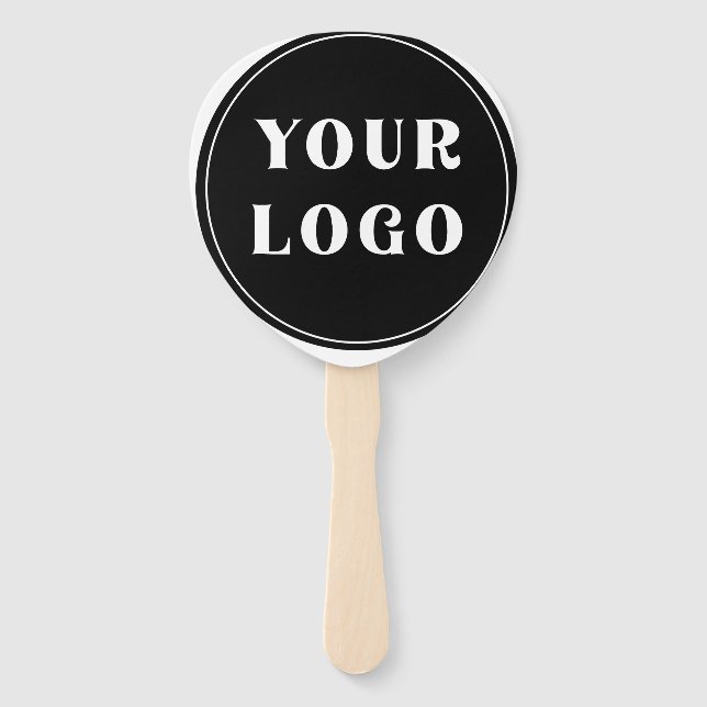 Abanico Moderna, elegante, elegante y Personalizable (Anverso)