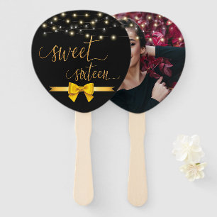 Abanico Moderna moda elegante dulce 16 mano de fanático d