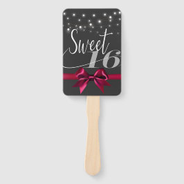 Abanico Moderna moda elegante dulce 16 mano de fanático de