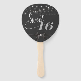 Abanico Moderna moda elegante dulce 16 mano de fanático de