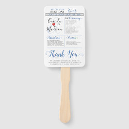 Abanico Moderno 🤵 Minimalista Elegante Boda simple