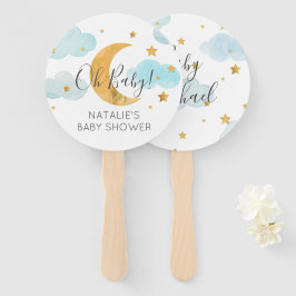 Abanico Moon & Stars Baby Shower