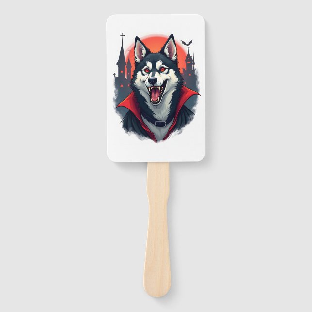Abanico Mordedura de Husky Vampiro (Anverso)