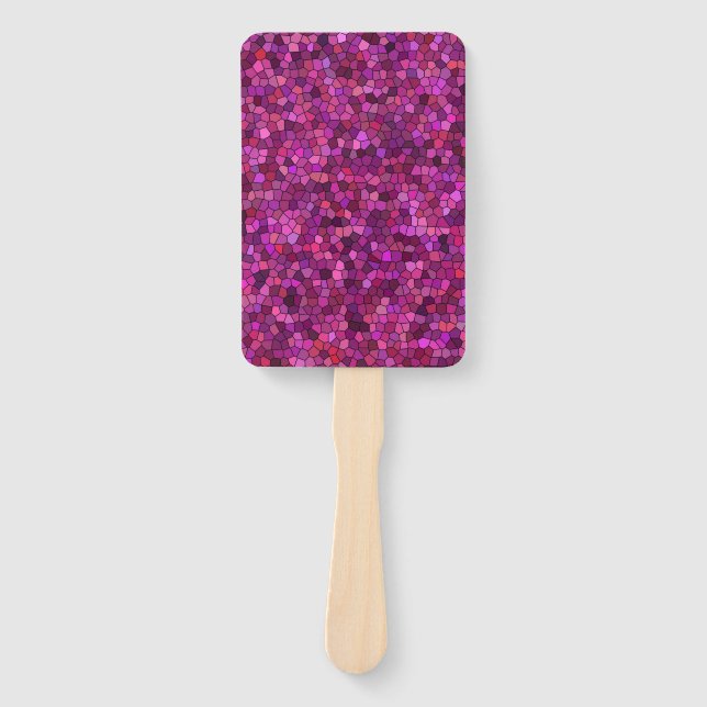 Abanico Mosaic Pink (Anverso)