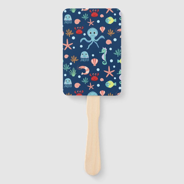 Abanico Mundo del Mar (Anverso)