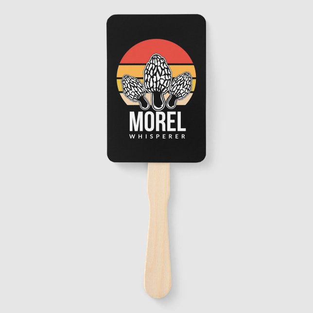 Abanico Mushroom Hunter Morel Whisperer (Anverso)