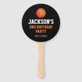 Abanico Nacido En Baloncesto Baloncesto Niños Temáticos Cu