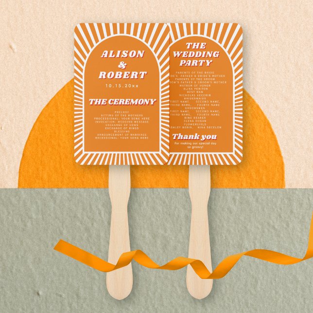 Abanico Naranja arch y programa groovy sunrays (Subido por el creador)