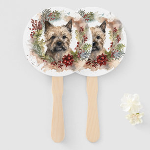 Abanico Navidades de Cairn Terrier en una presentación fes