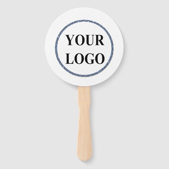 Abanico Navidades Regalo navideño AGREGAR TU LOGO Feliz Na (Anverso)